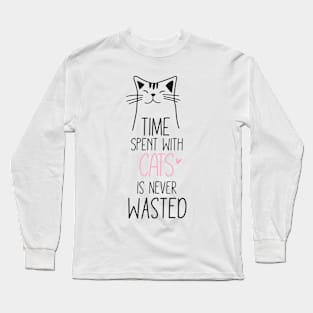 With Cats Long Sleeve T-Shirt